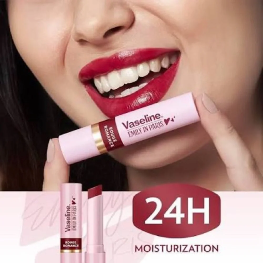 Emily in Paris Vaseline Lip Balm - Rouge Romance